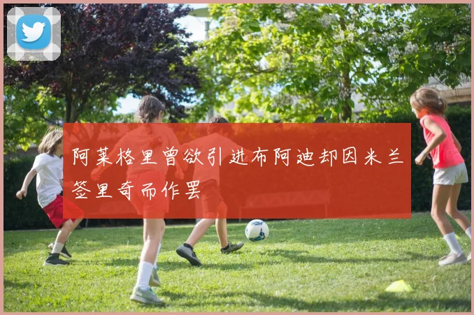 阿莱格里曾欲引进布阿迪却因米兰签里奇而作罢